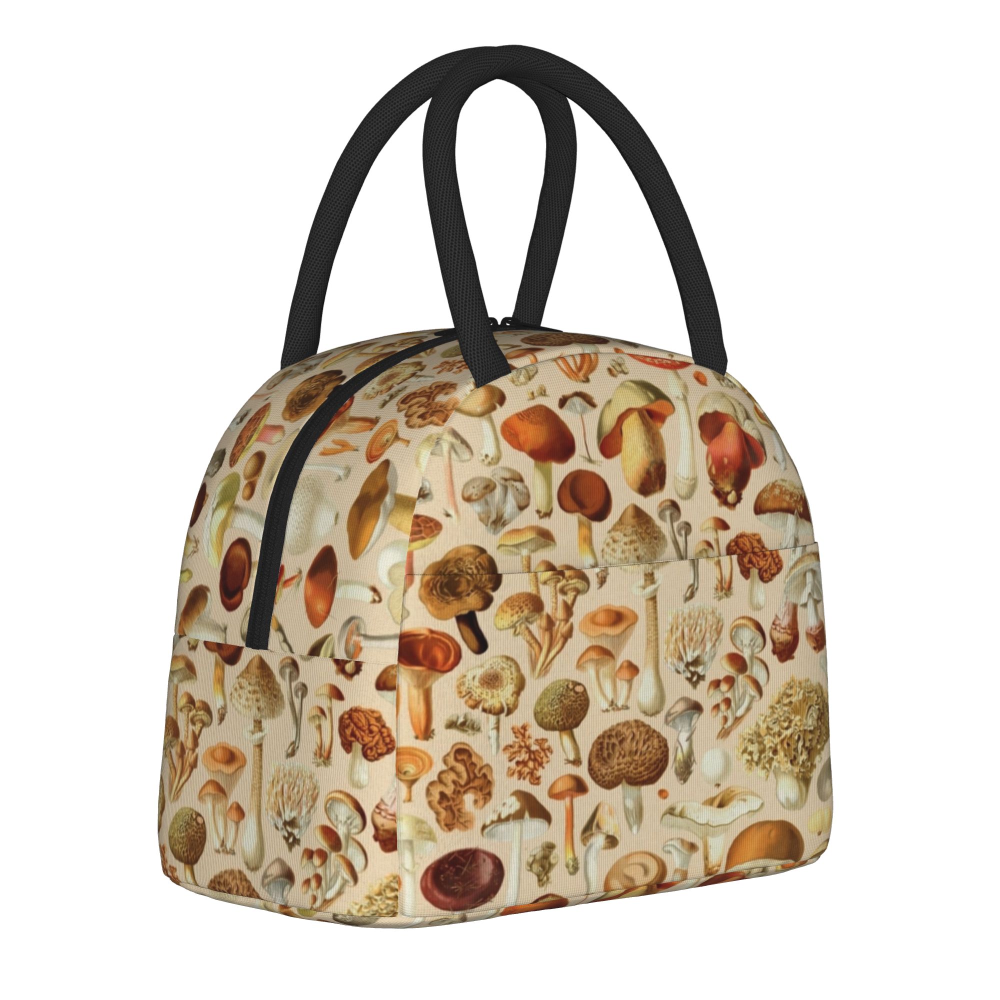 Vintage Collectible Lunch Boxes - Kolekcja Vintage Mushroom – Izolowane torby