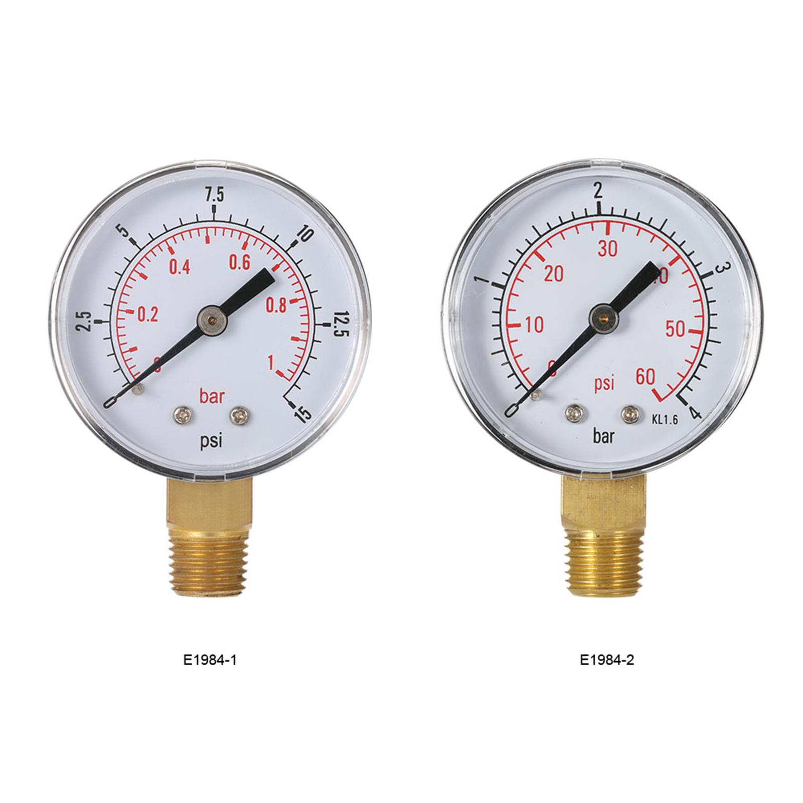 Analog Meter Gauge - Manometr hydrauliczny do pomiaru ciśnienia wody