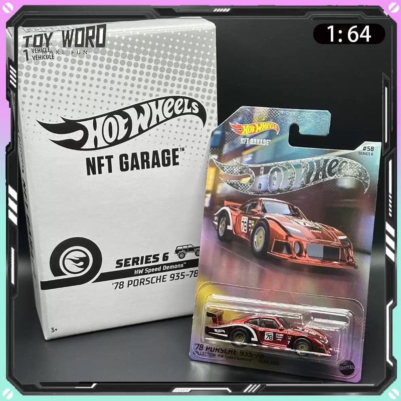 Vintage Collectible Hot Wheels - Oryginalny model samochodu wyścigowego Hot Wheels
