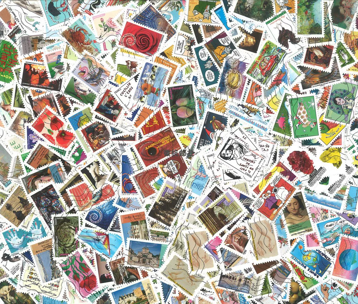 Stare francuskie znaczki poczt – Collectible Vintage Postage Stamps recenzja i cena