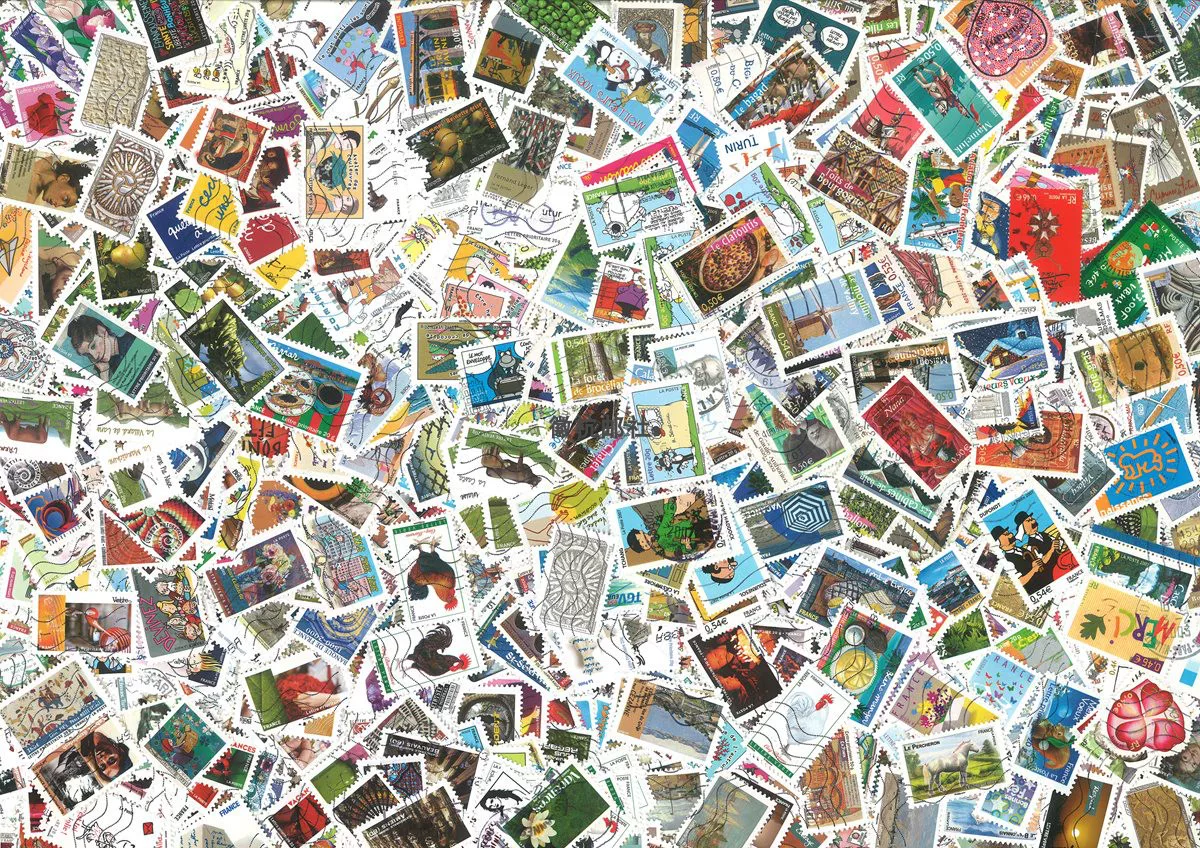 Stare francuskie znaczki poczt – Collectible Vintage Postage Stamps recenzja i cena