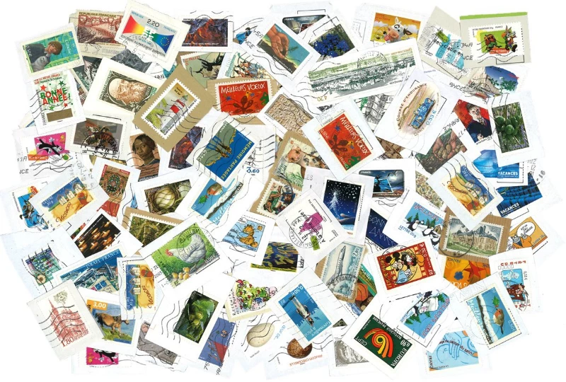 Stare francuskie znaczki poczt – Collectible Vintage Postage Stamps recenzja i cena