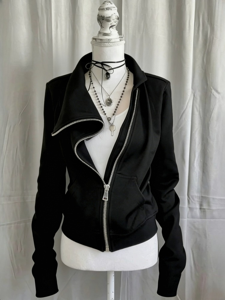 Szara wełniana kurtka ze sztuc – Vintage Zip Hoodie recenzja i cena