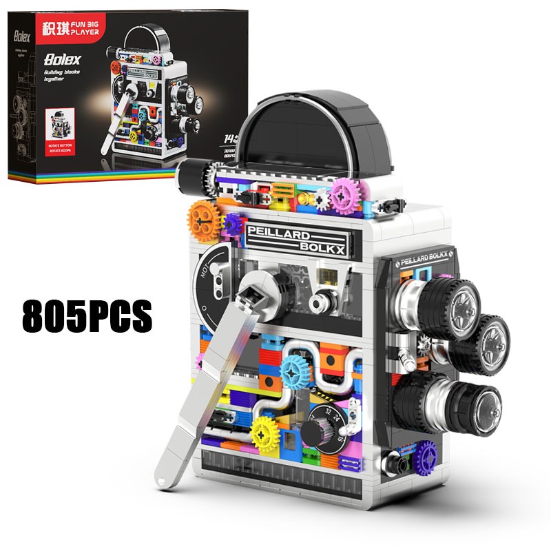 865 SZTUK LUB 805 SZTUK Klocki – Collectible Vintage Cameras recenzja i cena