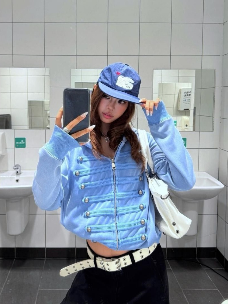 Koreański płaszcz w stylu stre – Vintage Zip Hoodie recenzja i cena