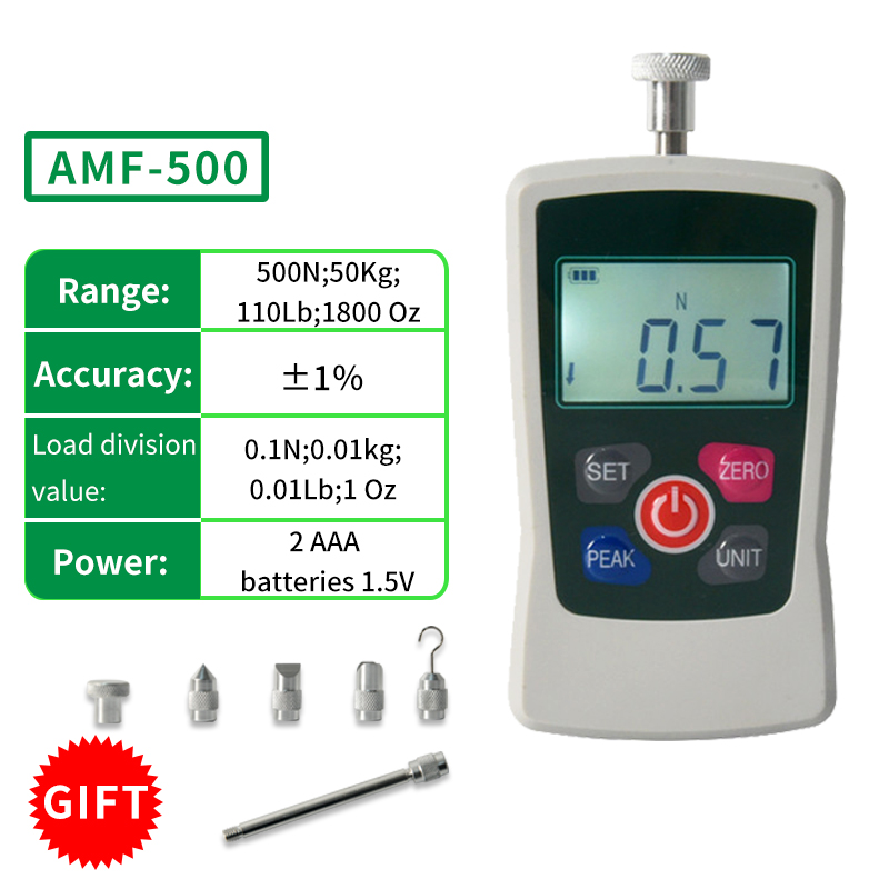 Cyfrowy miernik siły AMF-500 5 – Analog Meter Gauge recenzja i cena