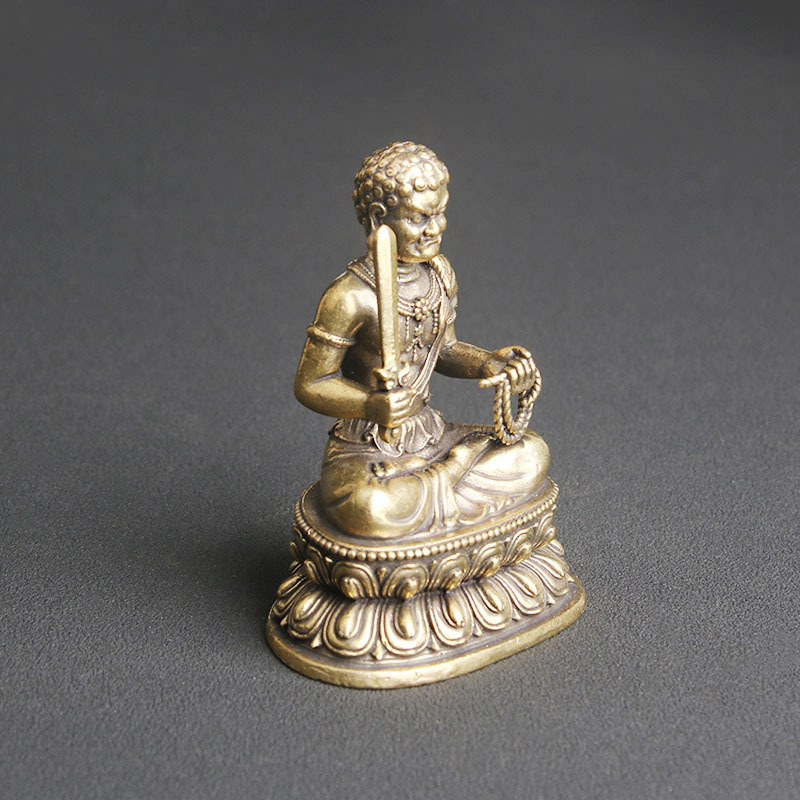 Antyczna mosiężna figurka Budd – Vintage Collectible Ornaments recenzja i cena