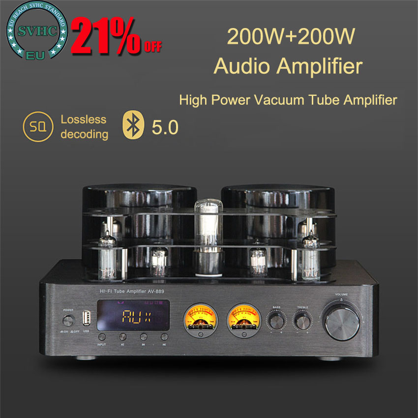 200W + 200W wysokiej mocy wzma – Tube Amplifier Part recenzja i cena