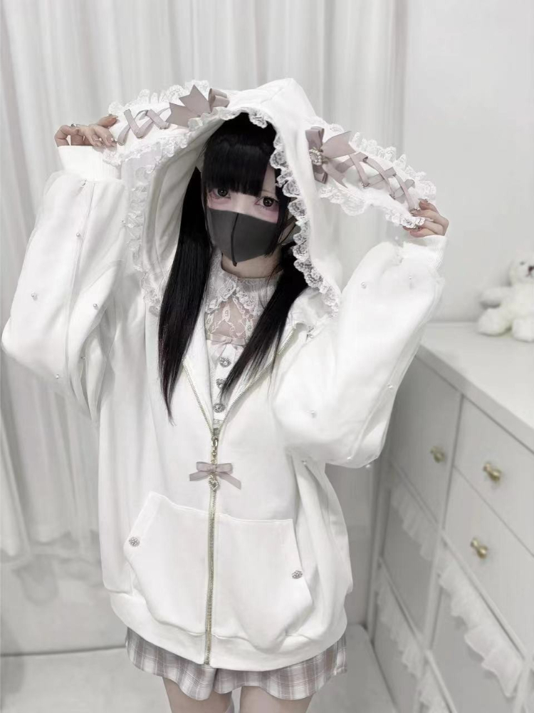 Japońska bluza z kapturem w st – Vintage Zip Hoodie recenzja i cena