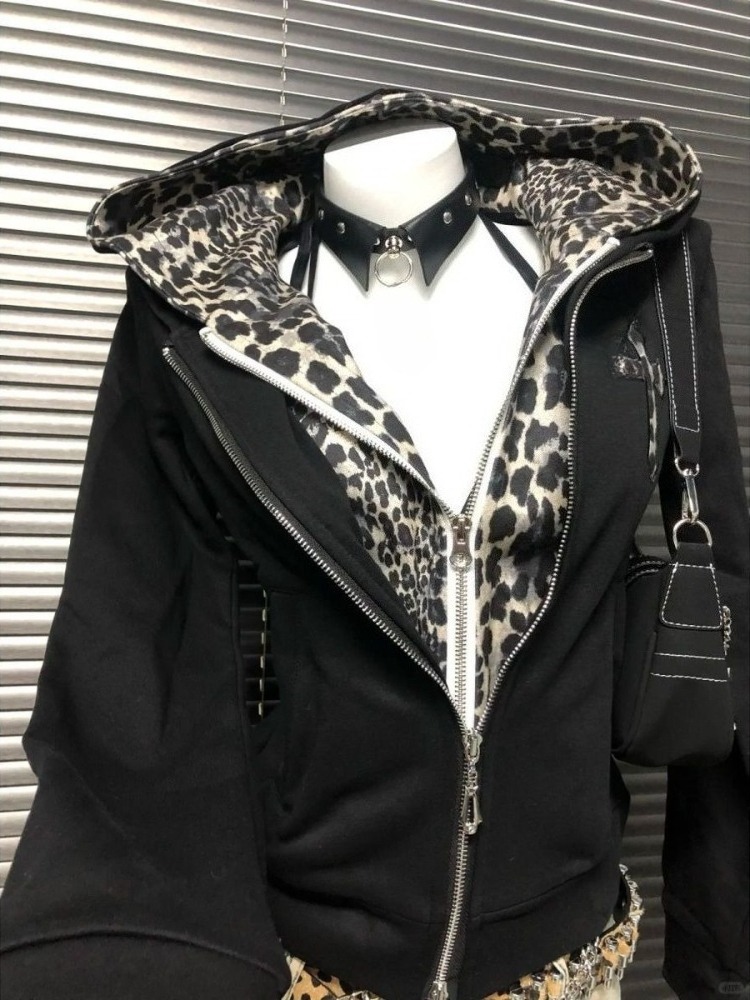 Harajuku Bluzy z kapturem dams – Vintage Zip Hoodie recenzja i cena