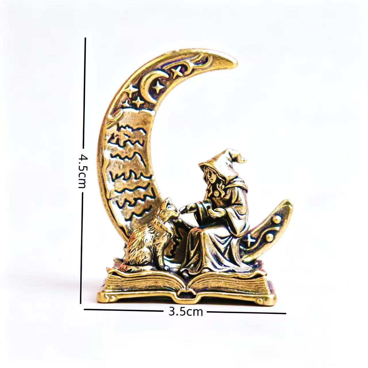Mosiężna Statuetka Dekoracyjna – Vintage Collectible Ornaments recenzja i cena