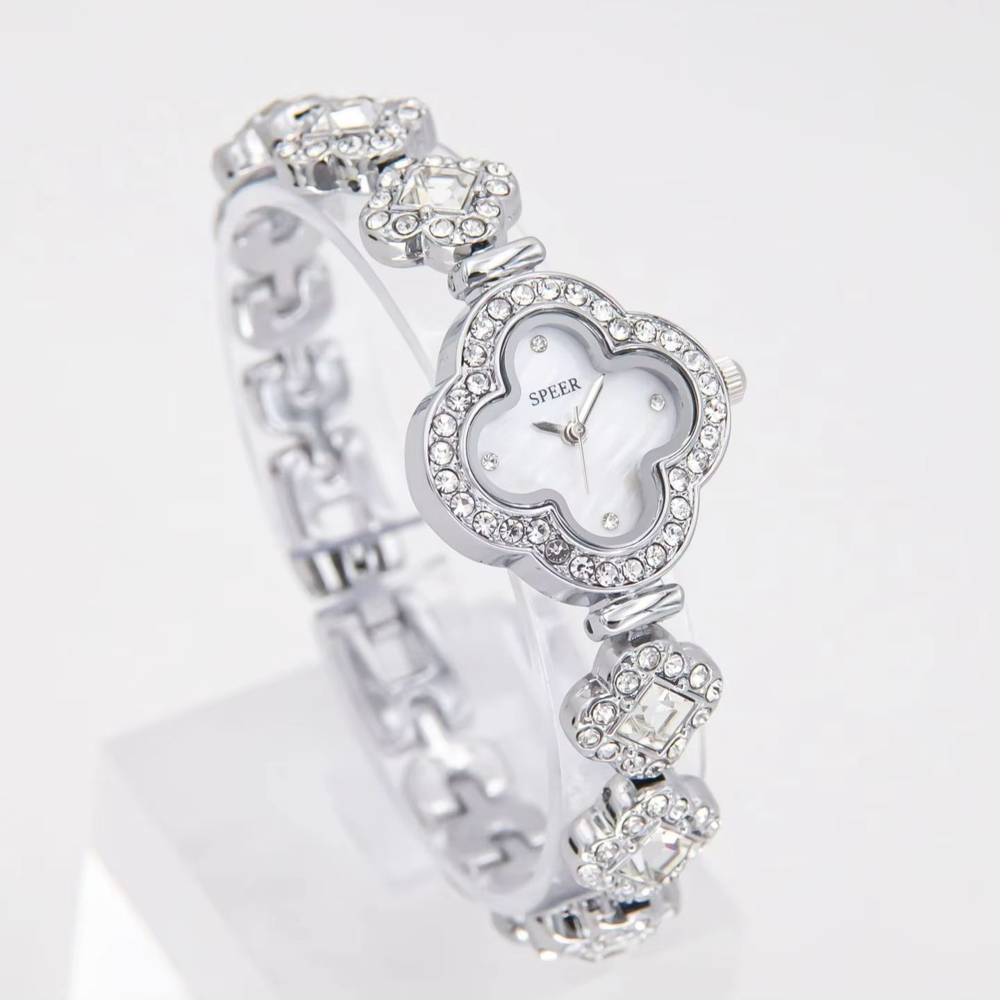 Zegarek kwarcowy z pełnym diam – Vintage Watch Crystal recenzja i cena