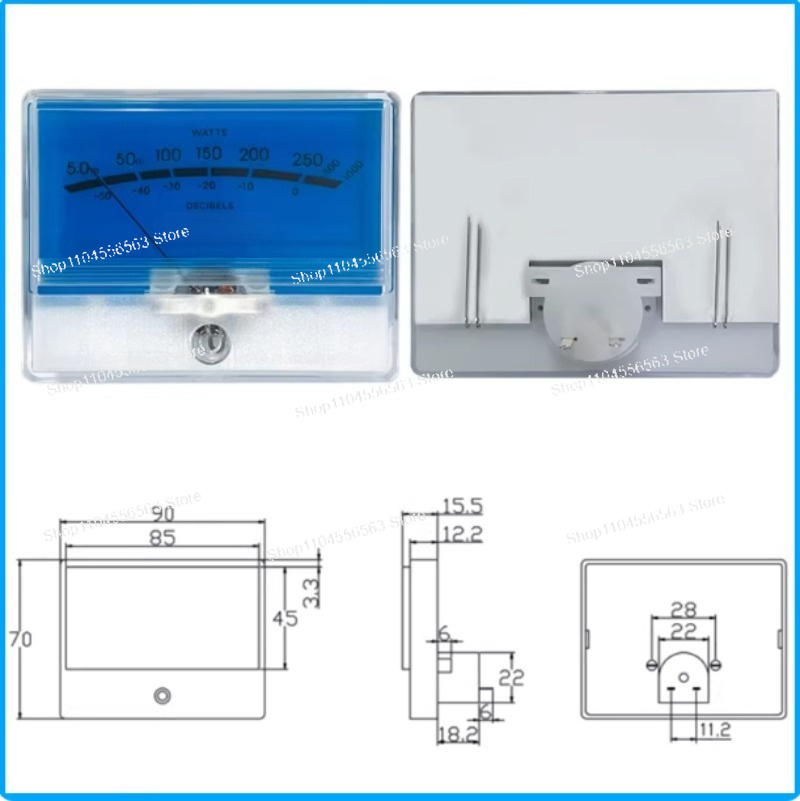 Miernik poziomu VU TN-90 z nie – Analog Meter Gauge recenzja i cena