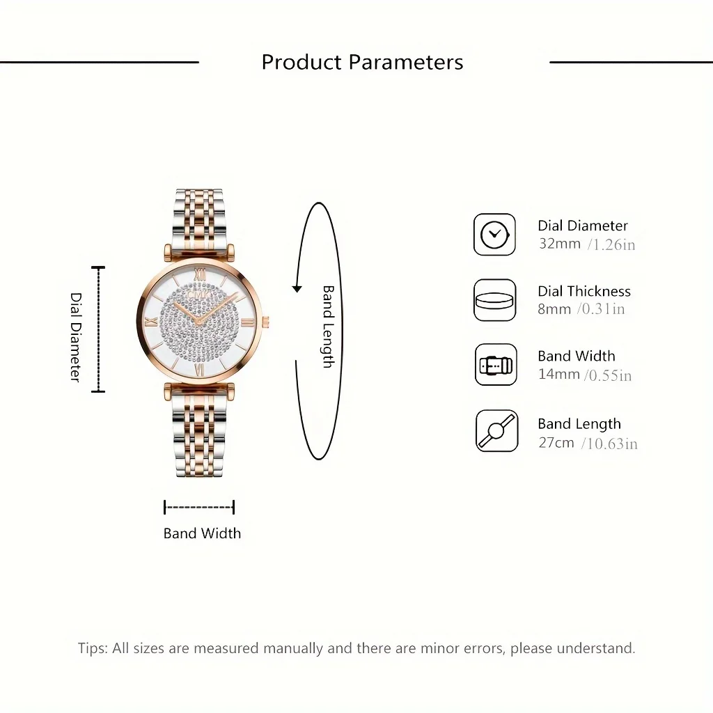 Luksusowy zegarek kwarcowy w s – Vintage Watch Crystal recenzja i cena