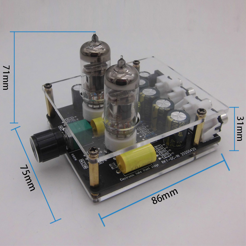 Ulepszony przedwzmacniacz lamp – Tube Amplifier Part recenzja i cena