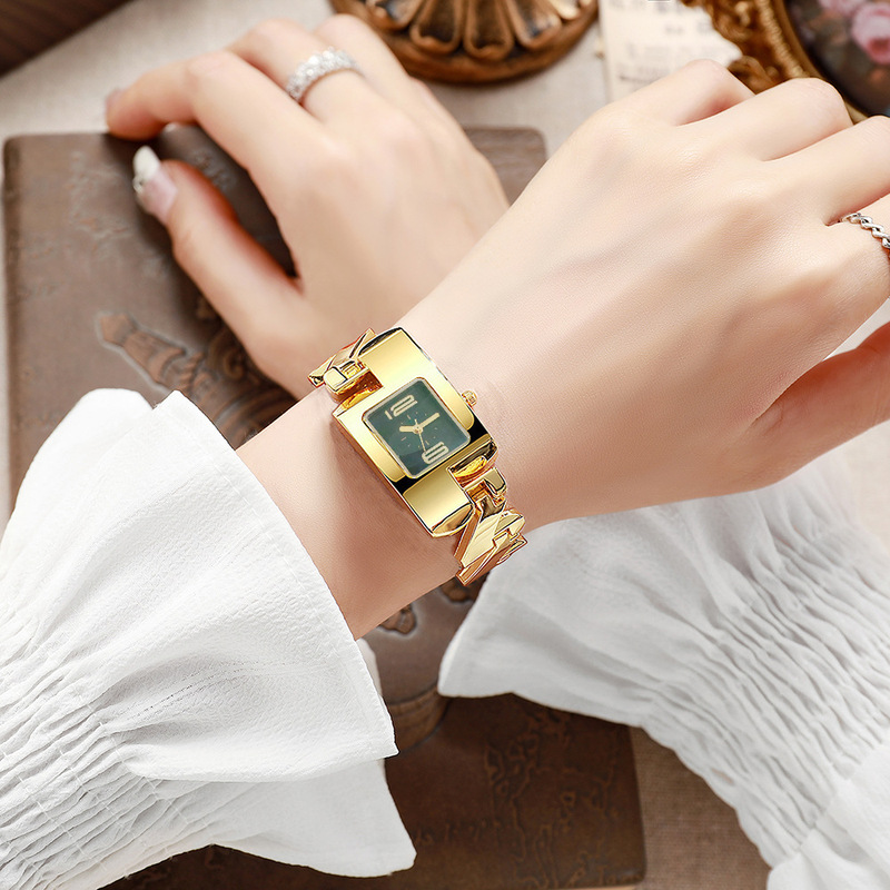 Damski kwadratowy zegarek kwar – Vintage Watch Crystal recenzja i cena