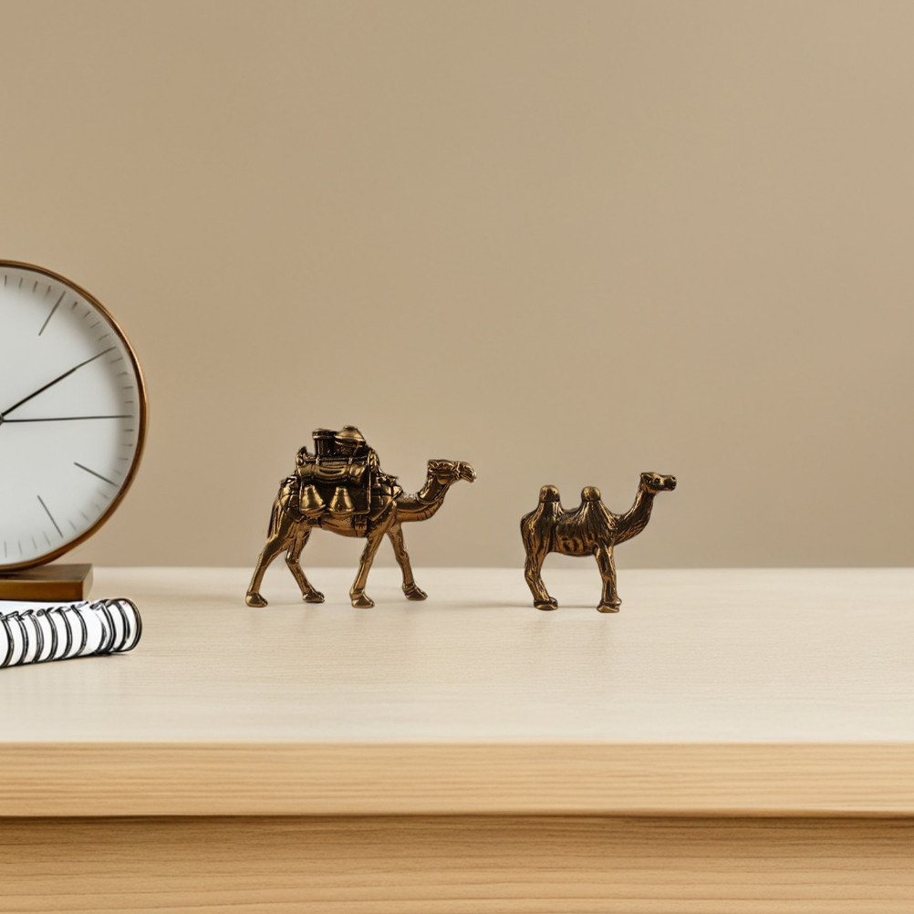 2 szt. Statuetki wielbłądów z  – Vintage Collectible Ornaments recenzja i cena