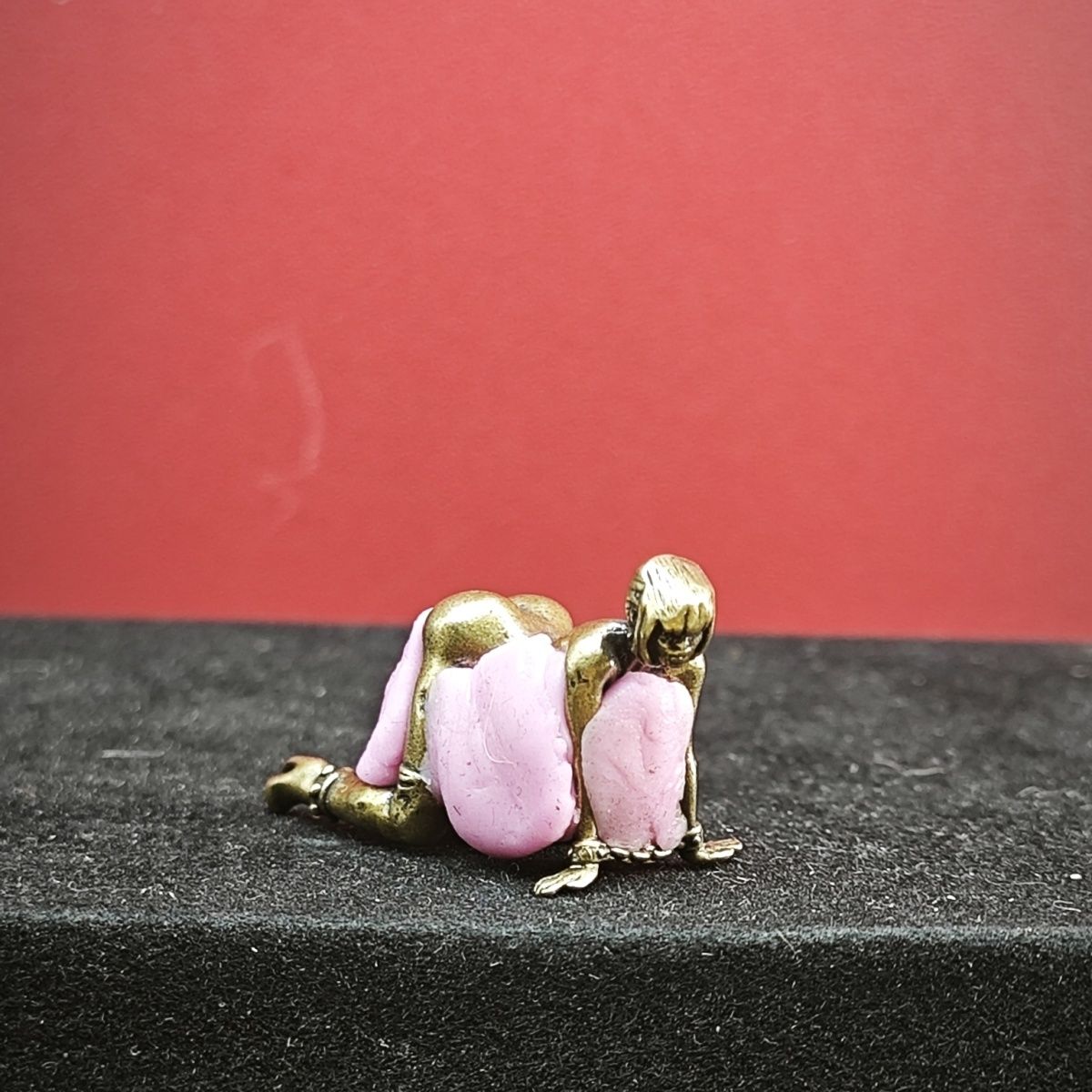 Antyczna mosiężna miniaturowa  – Vintage Collectible Ornaments recenzja i cena