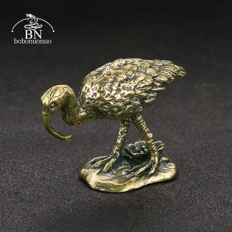 Mosiężne figurki żurawi z dług – Vintage Collectible Ornaments recenzja i cena