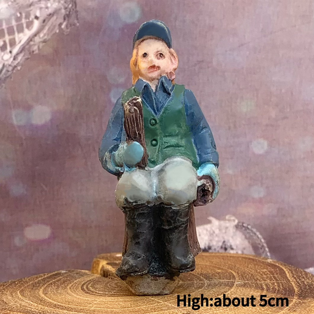 Miniaturowe figurki z żywicy w – Vintage Collectible Ornaments recenzja i cena