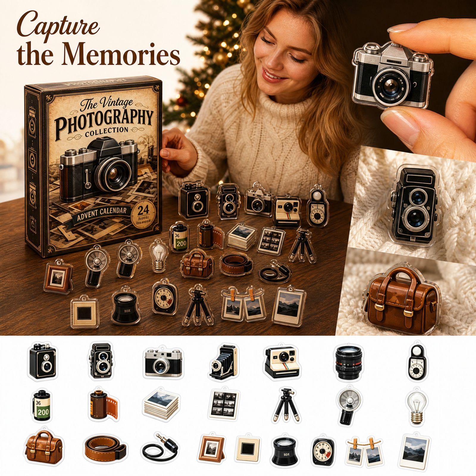 Kalendarz adwentowy 2026 z kol – Collectible Vintage Cameras recenzja i cena