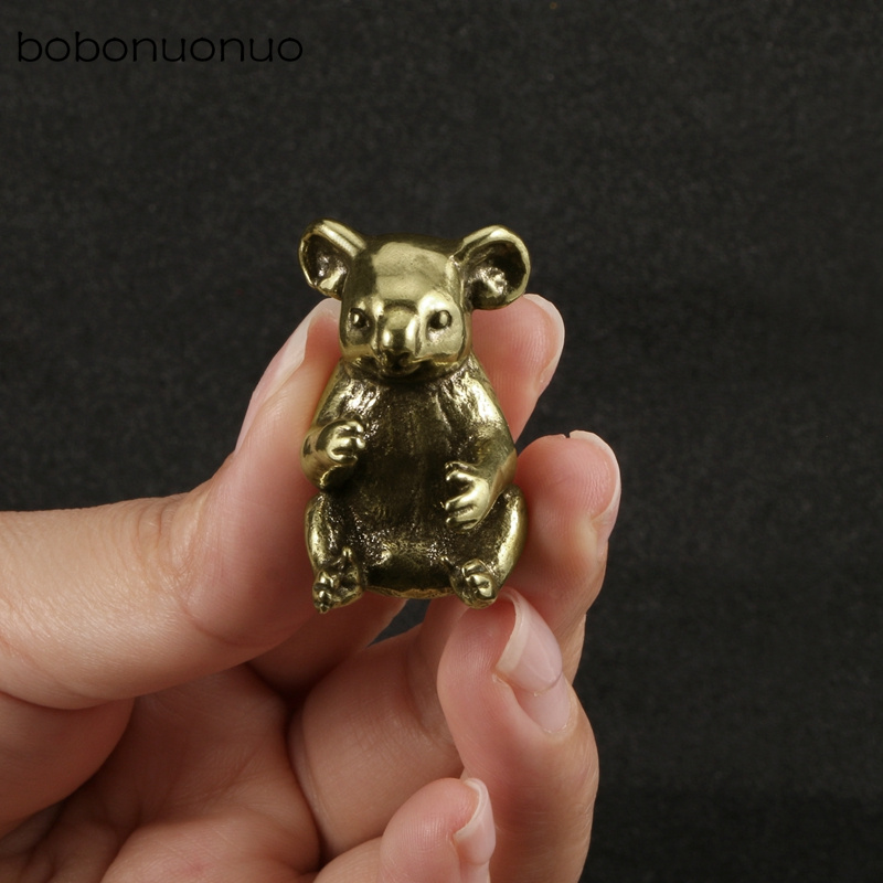 Vintage Brass Cute Koala Minia – Vintage Collectible Ornaments recenzja i cena