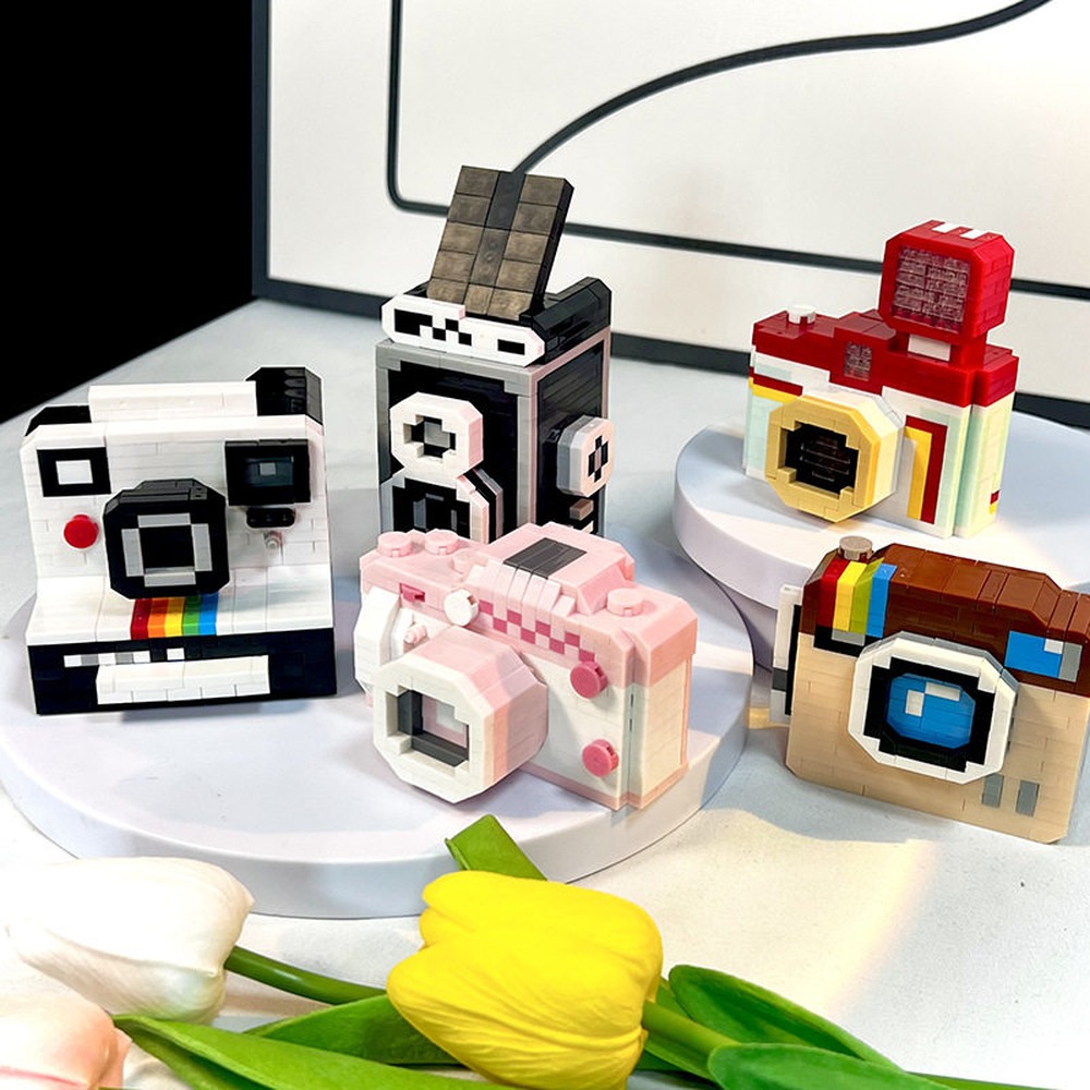 Nowe mikro klocki konstrukcyjn – Collectible Vintage Cameras recenzja i cena