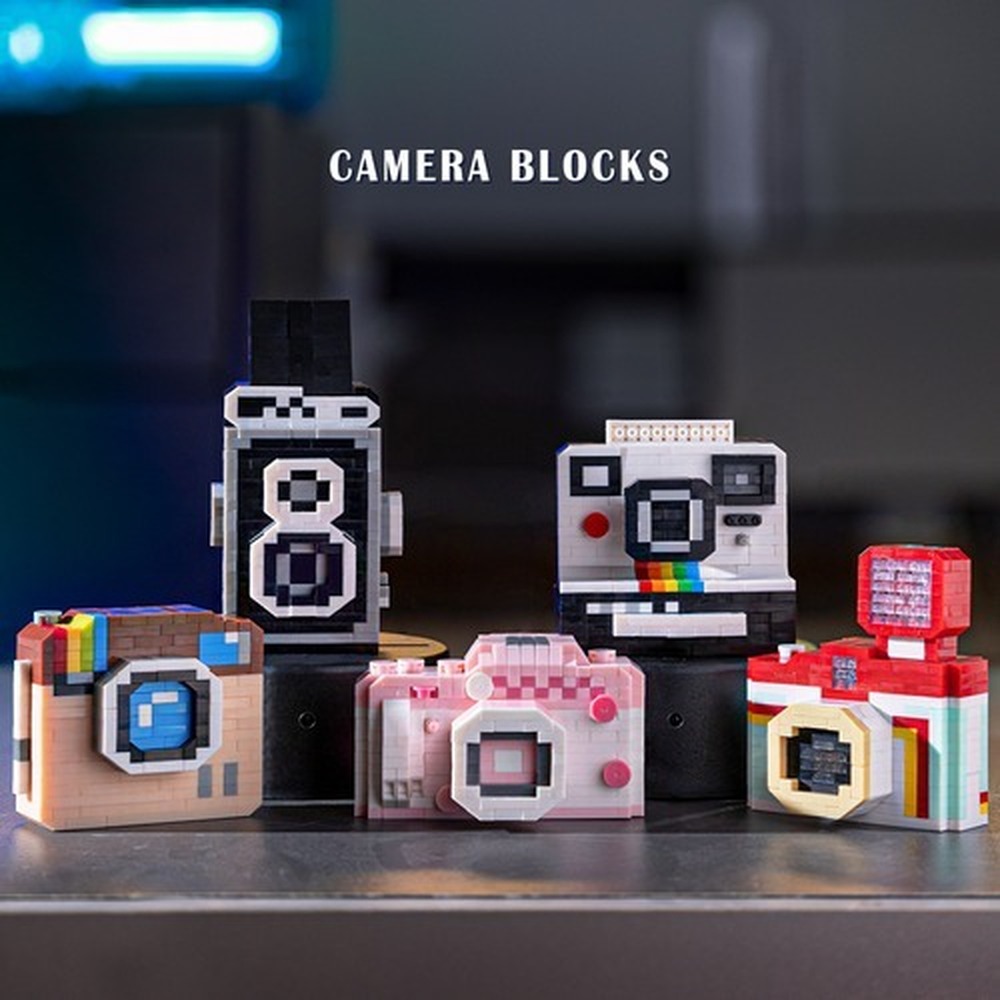 Nowe mikro klocki konstrukcyjn – Collectible Vintage Cameras recenzja i cena