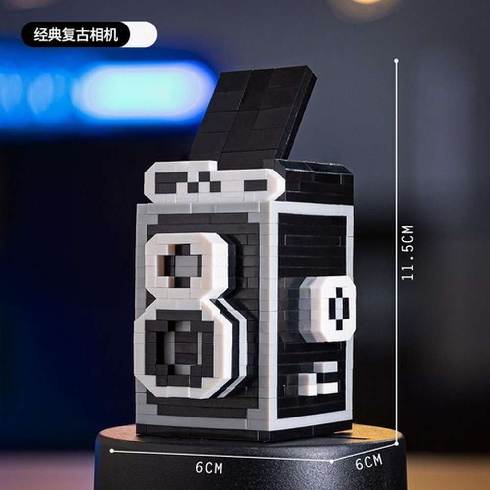 Nowe mikro klocki konstrukcyjn – Collectible Vintage Cameras recenzja i cena