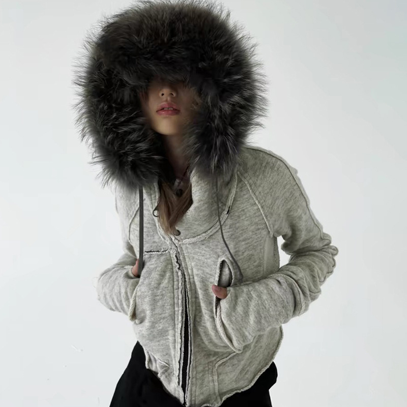 Vintage Fashion Zip Up Bluzy d – Vintage Zip Hoodie recenzja i cena
