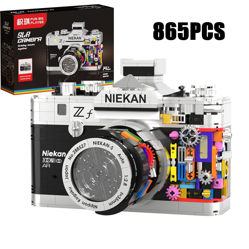 805 SZTUK LUB 865 SZTUK Klocki – Collectible Vintage Cameras recenzja i cena